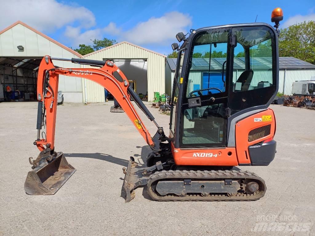 Kubota KX 019-4 Mini ekskavatörler, 7 tona dek