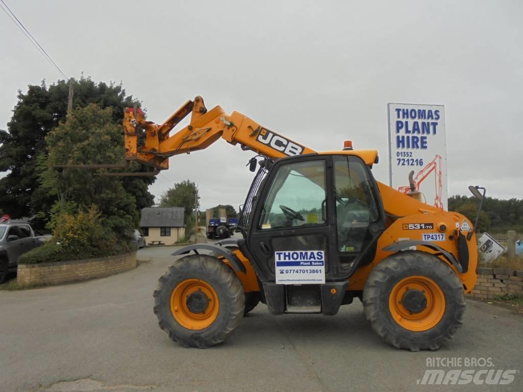 JCB 531-70 Teleskopik yükleyiciler