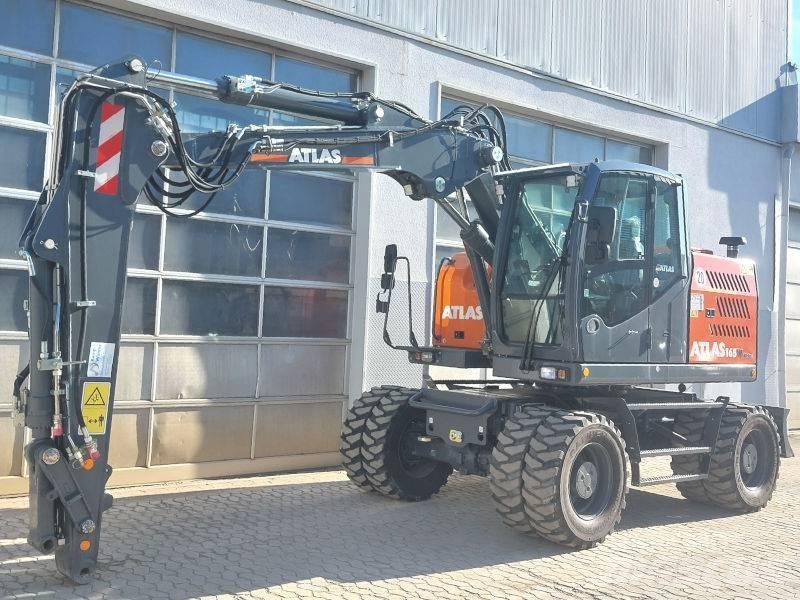 Atlas 165 W Lastik tekerli ekskavatörler