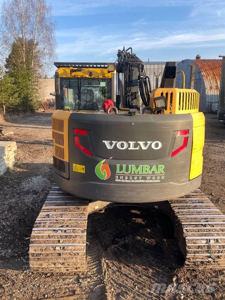 Volvo ECR 145 D Paletli ekskavatörler