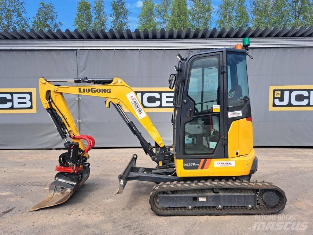 LiuGong 9027 FZTS Mini ekskavatörler, 7 tona dek