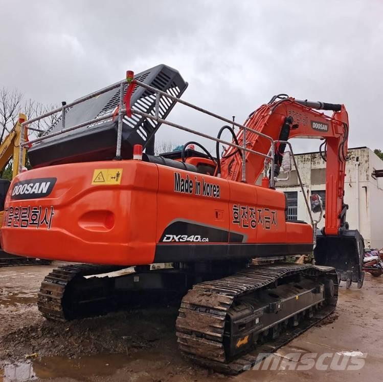 Doosan DX 340 LC Paletli ekskavatörler