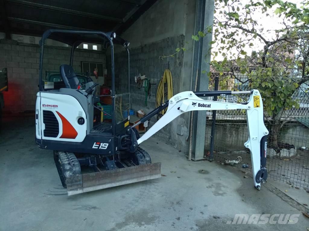 Bobcat E19 Mini ekskavatörler, 7 tona dek