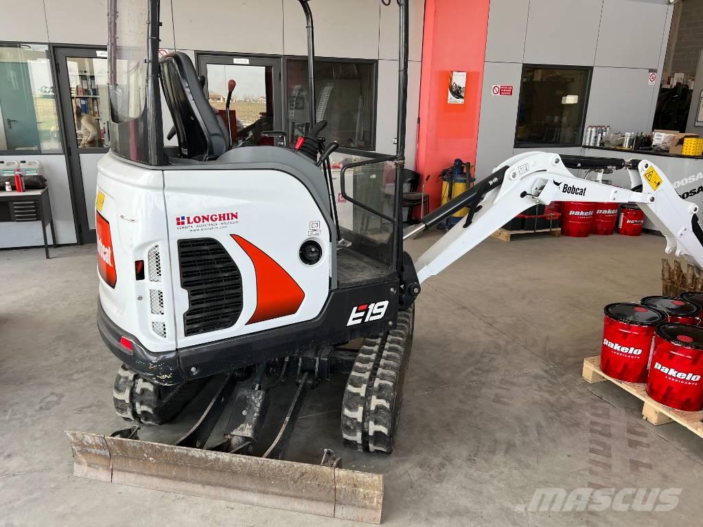 Bobcat E19 Mini ekskavatörler, 7 tona dek