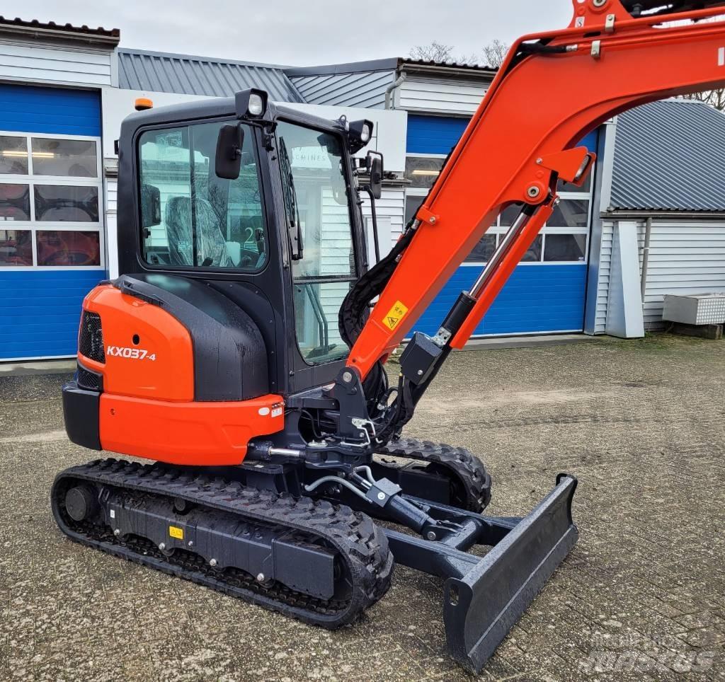 Kubota KX 037-4 Mini ekskavatörler, 7 tona dek