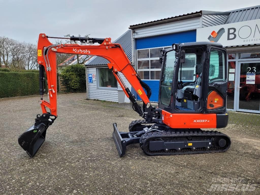 Kubota KX 037-4 Mini ekskavatörler, 7 tona dek