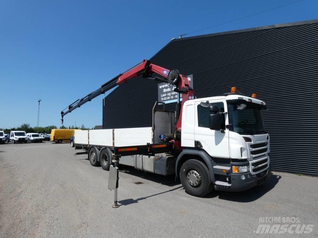 Scania P 450 Araç üzeri vinçler