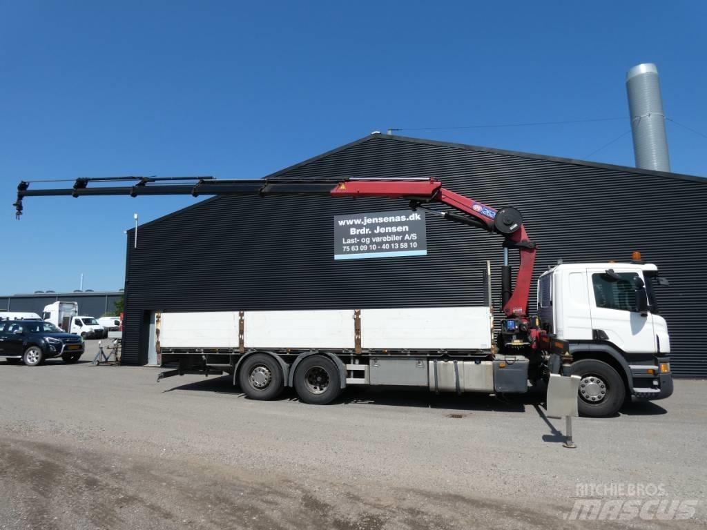 Scania P 450 Araç üzeri vinçler