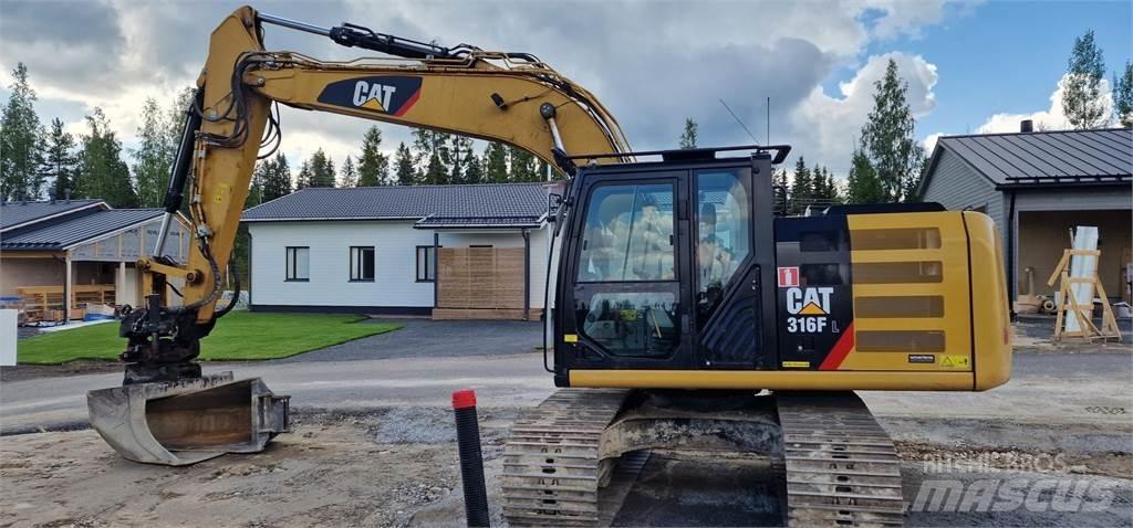 CAT 316FL Paletli ekskavatörler