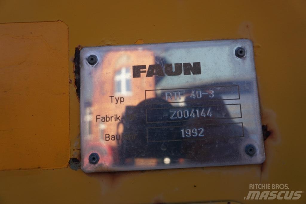 Faun RTF 40-3 Yol-Arazi Tipi Vinçler (AT)