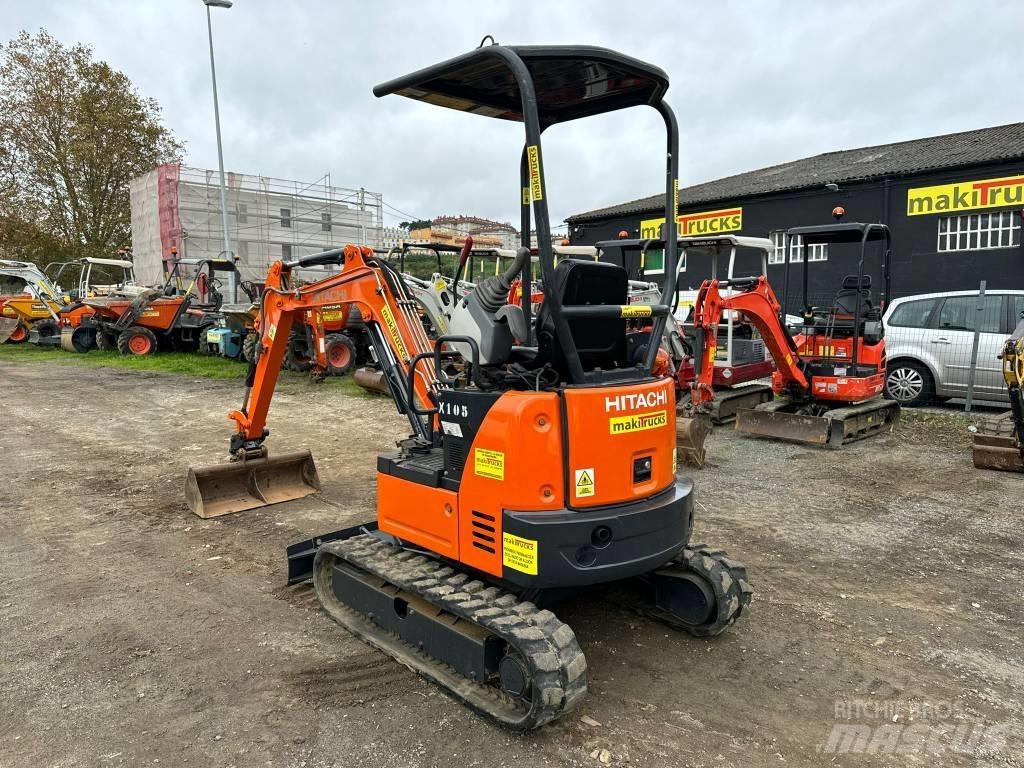 Hitachi ZX 19 U-5 Mini ekskavatörler, 7 tona dek