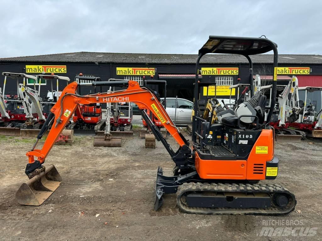 Hitachi ZX 19 U-5 Mini ekskavatörler, 7 tona dek