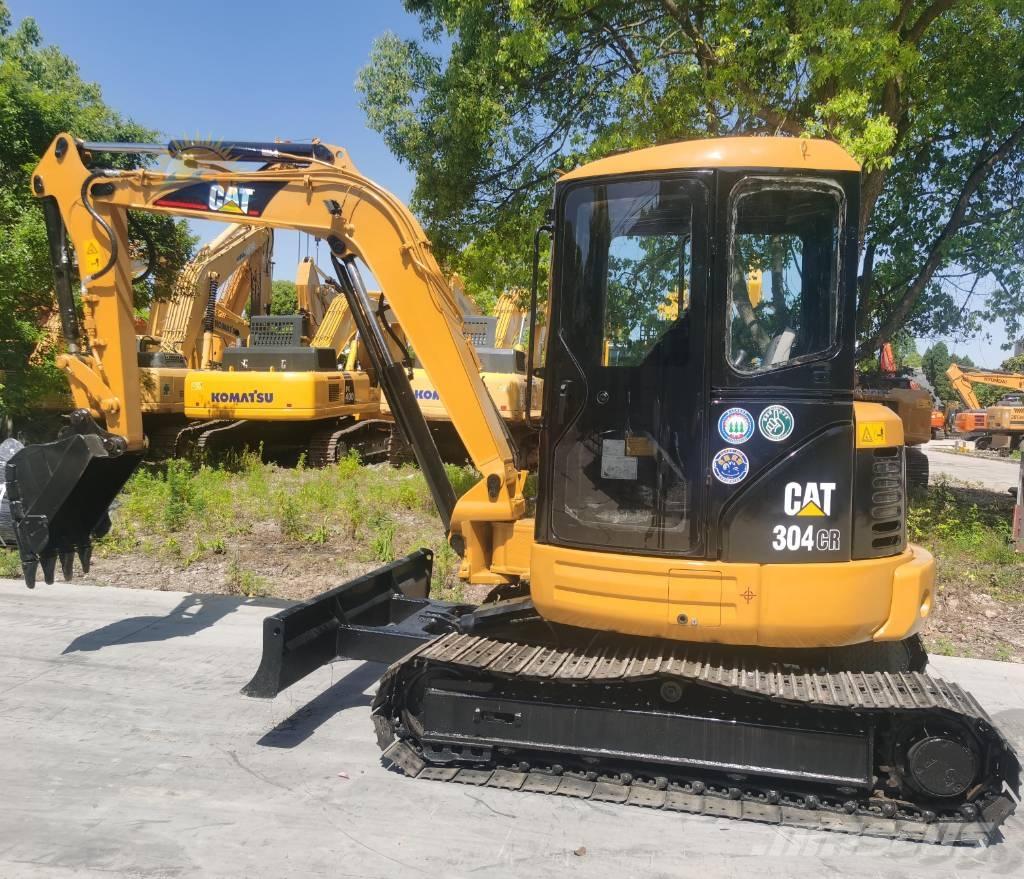 CAT 304 CR Mini ekskavatörler, 7 tona dek