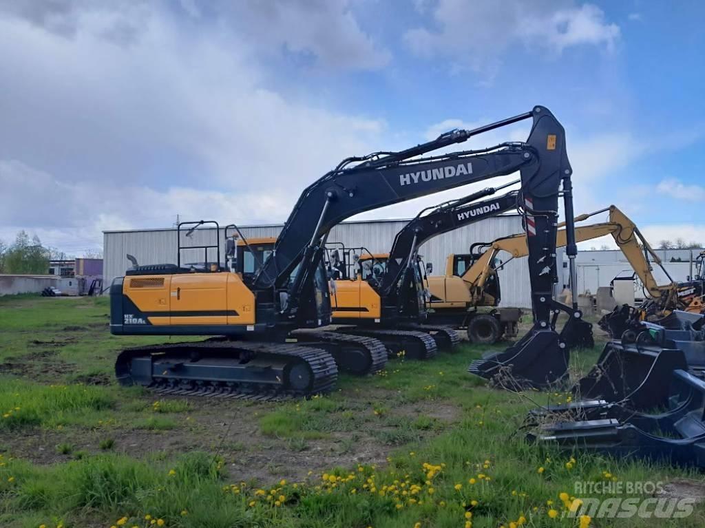 Hyundai HX210AL Paletli ekskavatörler