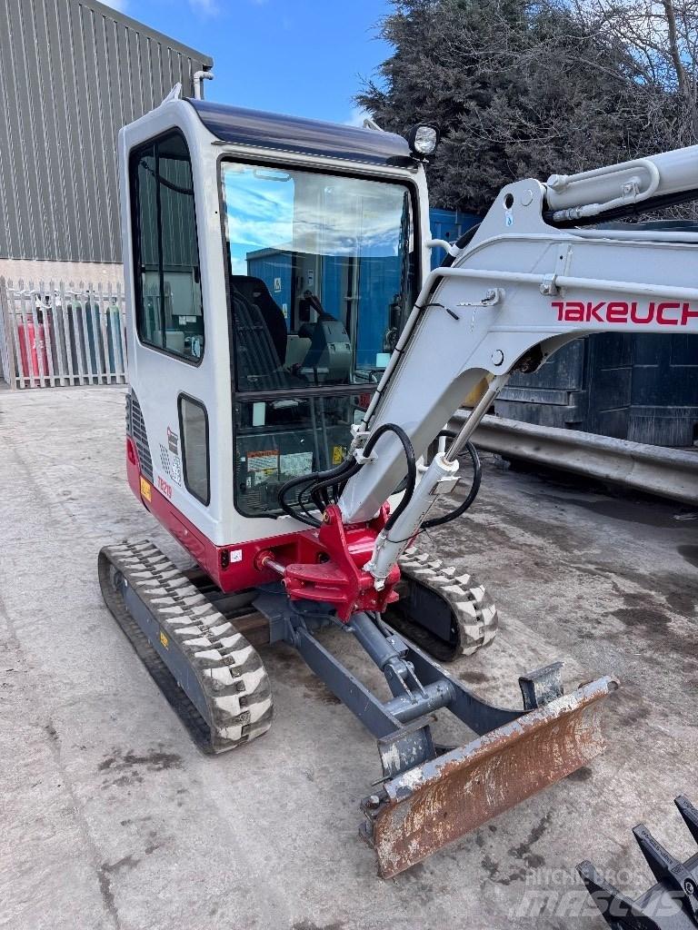 Takeuchi TB 219 Mini ekskavatörler, 7 tona dek
