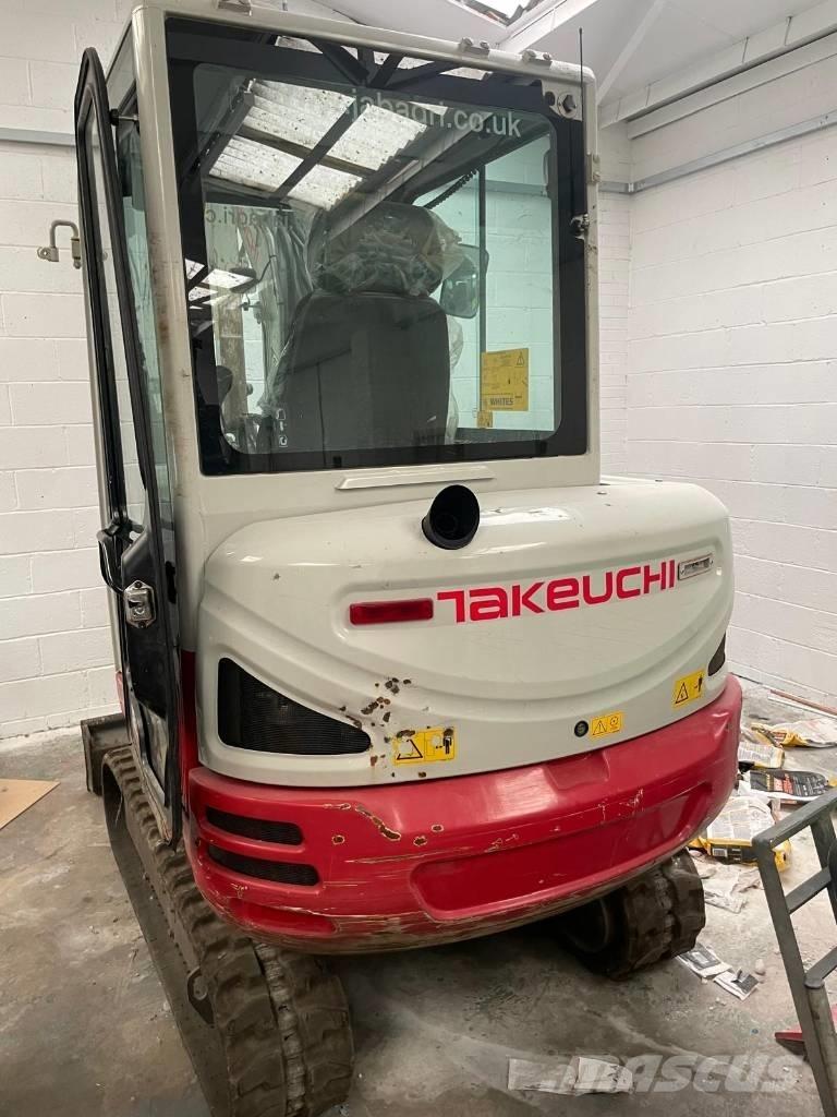 Takeuchi TB 230 Mini ekskavatörler, 7 tona dek
