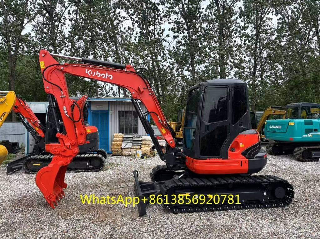 Kubota KX 057-4 Mini ekskavatörler, 7 tona dek