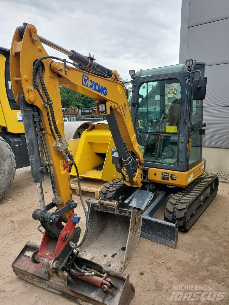 XCMG XE 27 E Mini ekskavatörler, 7 tona dek