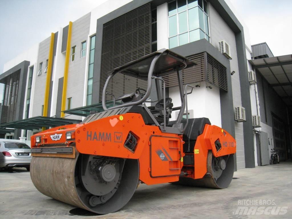 Hamm HD 110 Çift tamburlu silindirler