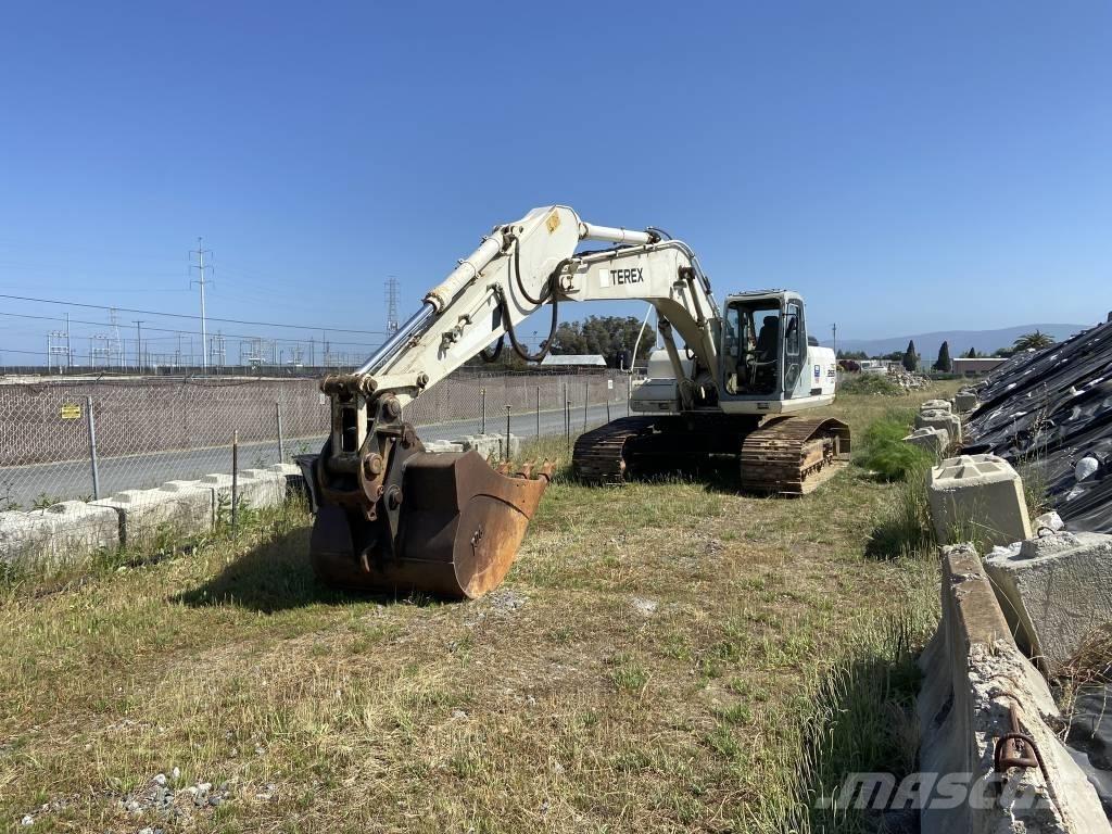 Terex TXC255 LC-1 Paletli ekskavatörler