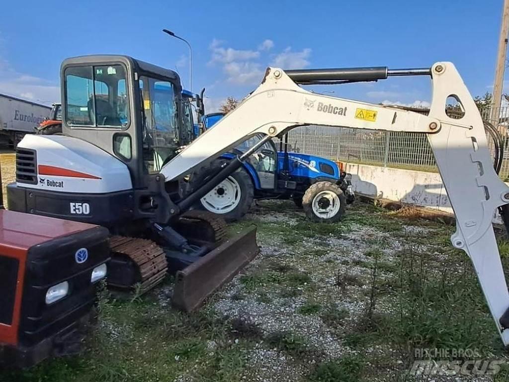 Bobcat E50 Mini ekskavatörler, 7 tona dek