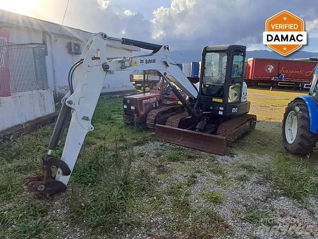 Bobcat E50 Mini ekskavatörler, 7 tona dek