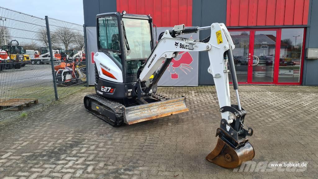 Bobcat E 27z Mini ekskavatörler, 7 tona dek