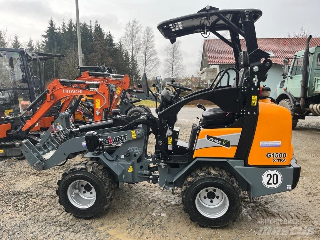 GiANT G 1500 X-tra Mini yükleyiciler