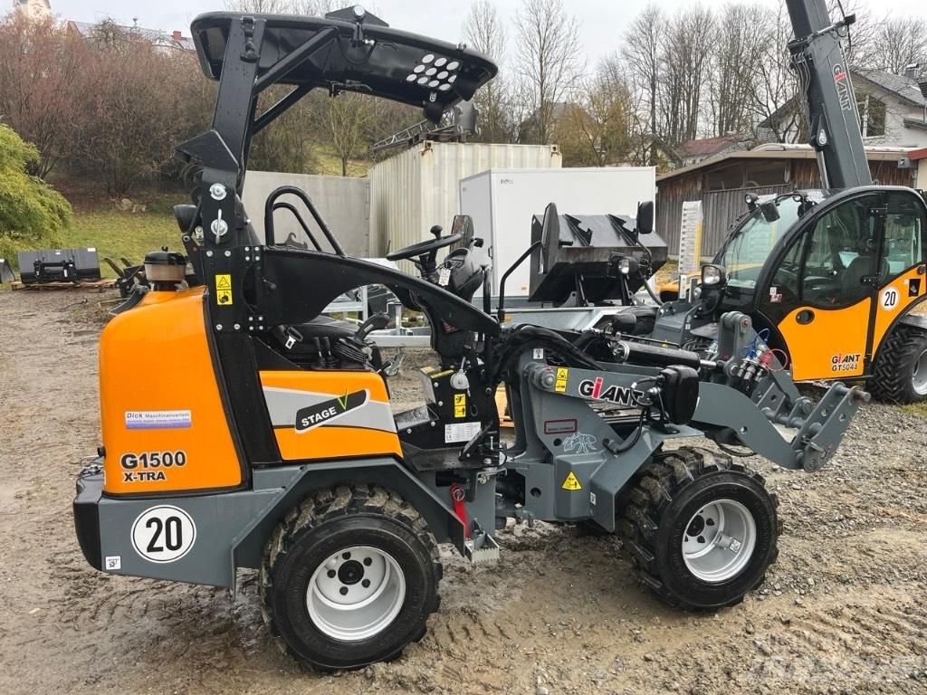 GiANT G 1500 X-tra Mini yükleyiciler