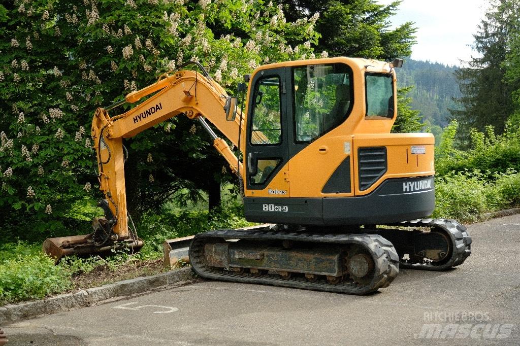 Hyundai R80CR-9 Midi ekskavatörler 7 - 12 t