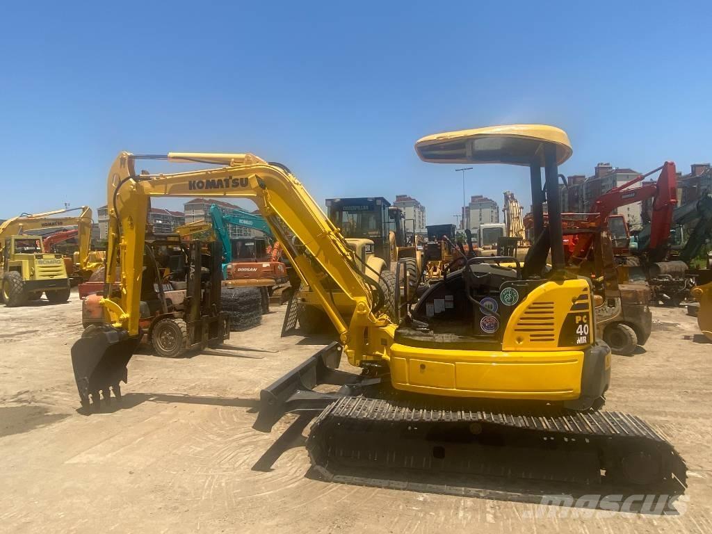 Komatsu PC 40 MR-2 Mini ekskavatörler, 7 tona dek