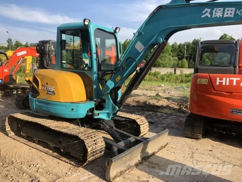 Kubota KX 155 Paletli ekskavatörler