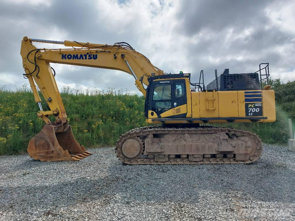 Komatsu PC700LC-11 Paletli ekskavatörler