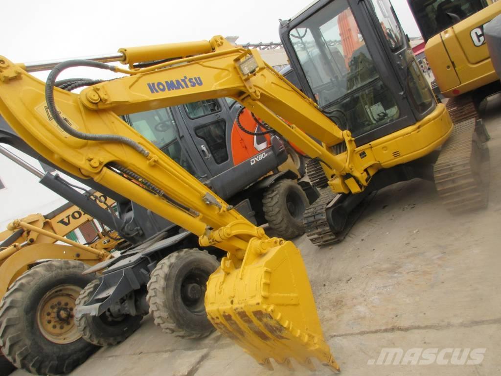 Komatsu PC 35 MR Mini ekskavatörler, 7 tona dek