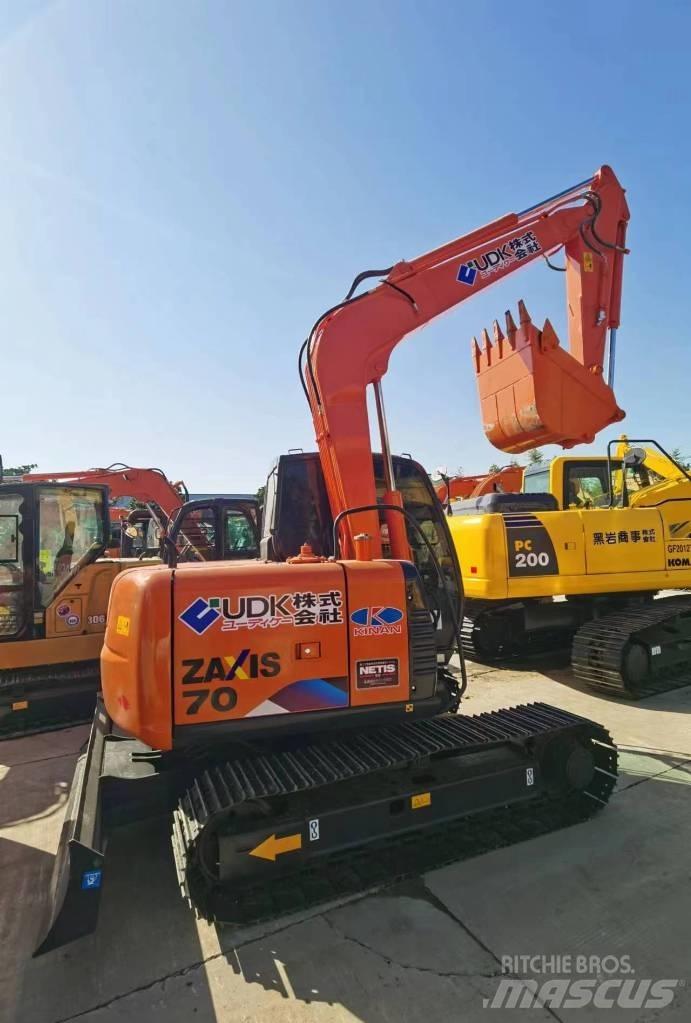 Hitachi ZX 70 Paletli ekskavatörler