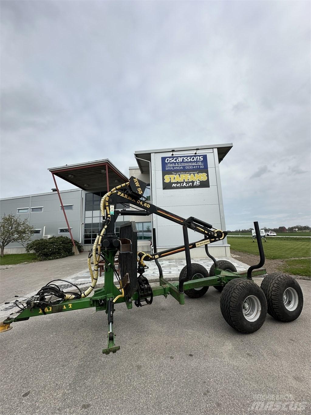 Farma CT 4,6-7 Orman römorkları