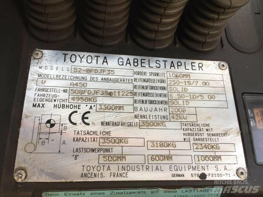 Toyota 02-8 FD JF 35 Dizel forkliftler