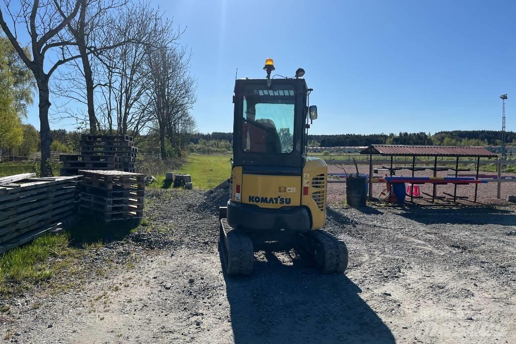 Komatsu PC 26 MR-3 Mini ekskavatörler, 7 tona dek