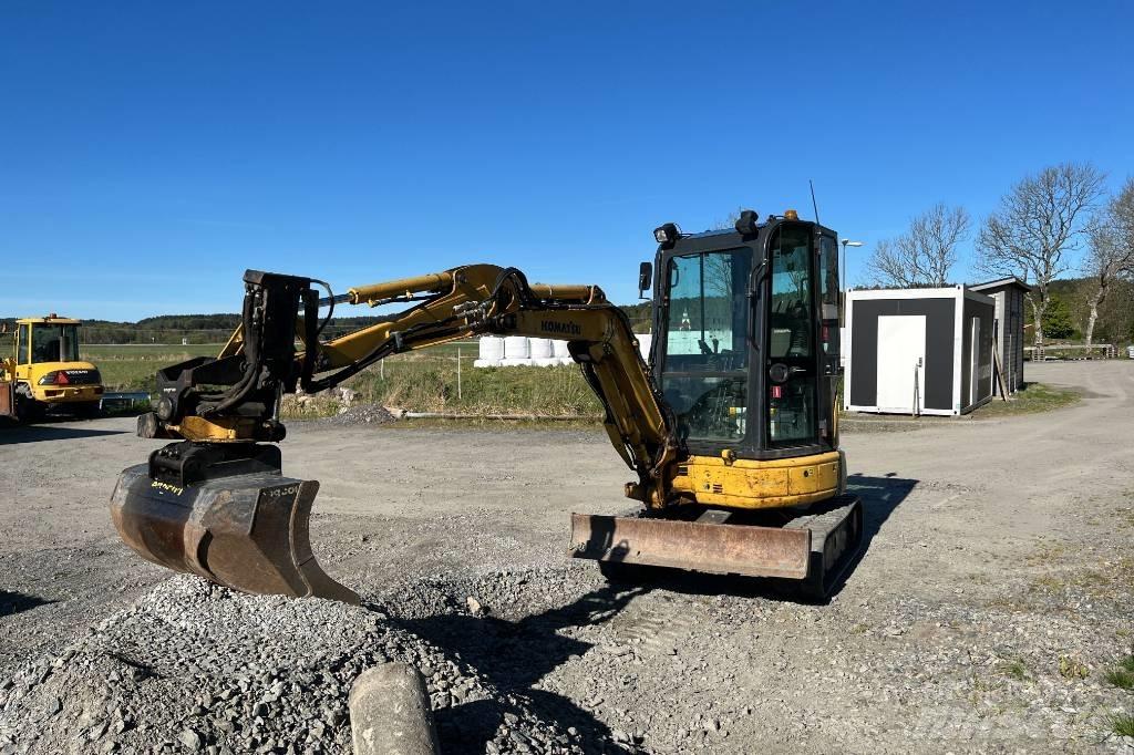 Komatsu PC 26 MR-3 Mini ekskavatörler, 7 tona dek