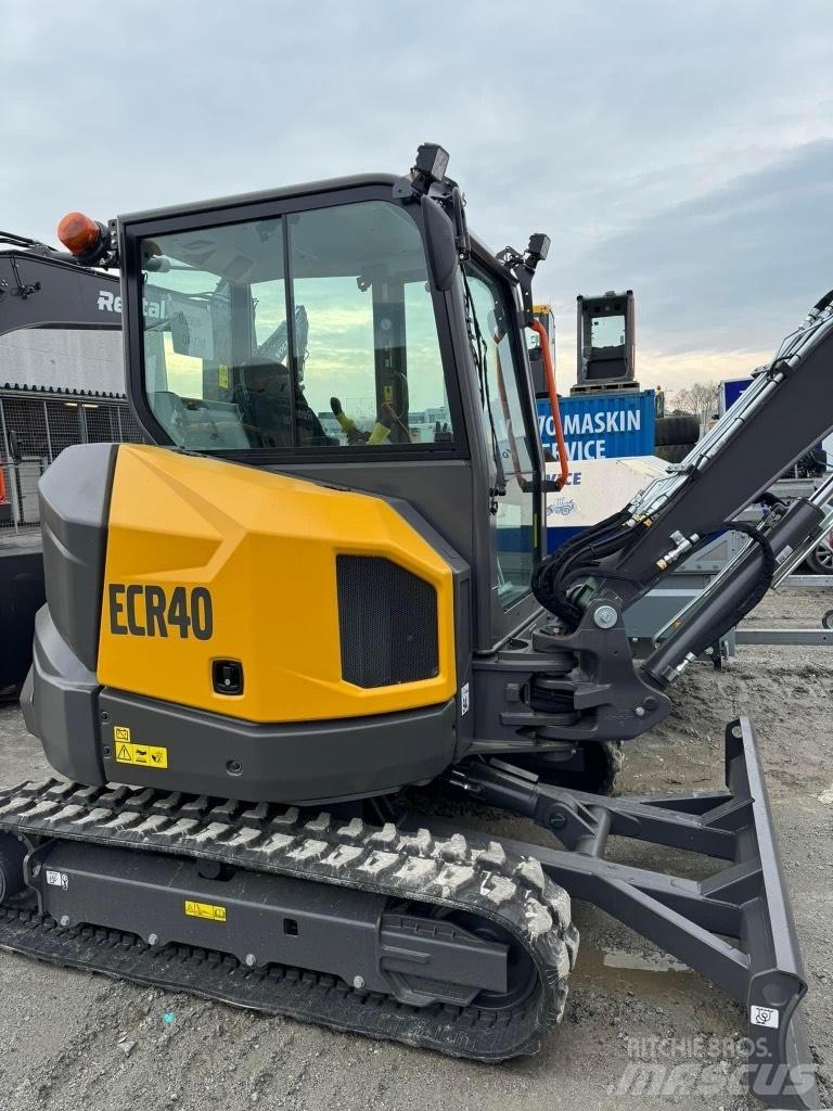 Volvo ECR 40 F Mini ekskavatörler, 7 tona dek