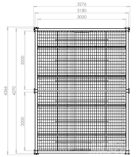  Grain intake pit 3x4 Huniler