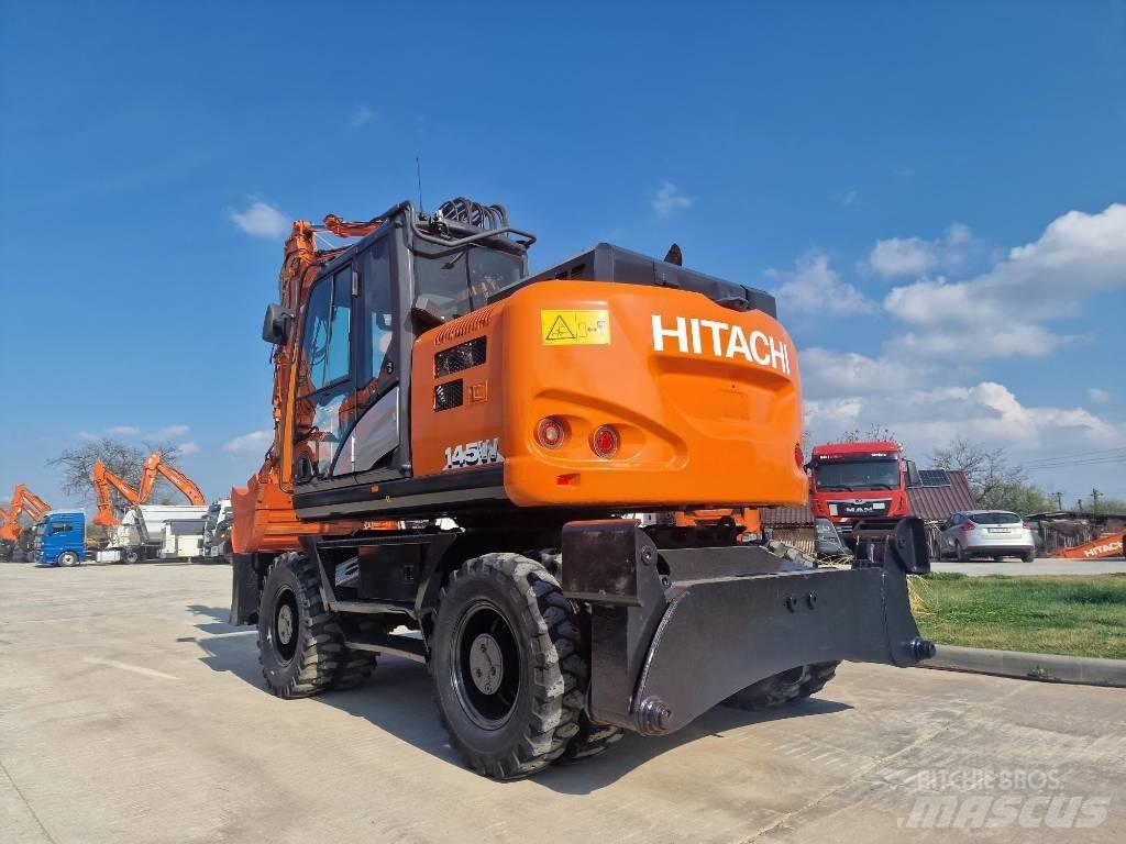 Hitachi ZX 145 W-6 Lastik tekerli ekskavatörler
