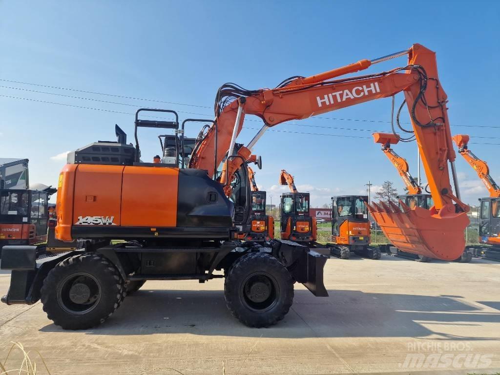 Hitachi ZX 145 W-6 Lastik tekerli ekskavatörler