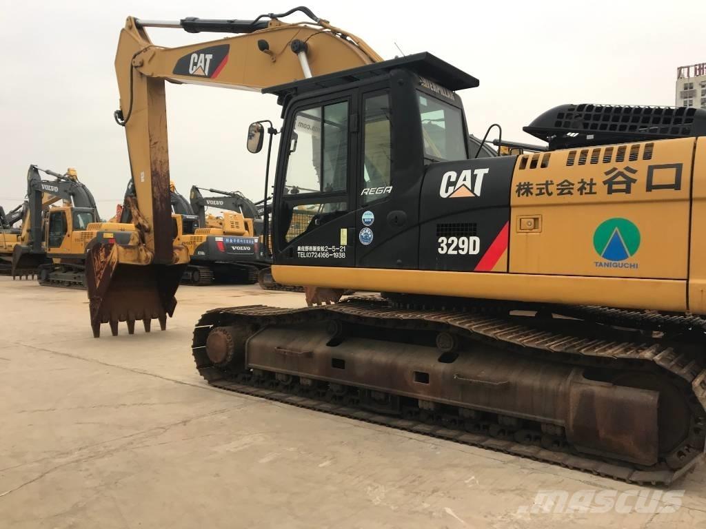 CAT 329 D L Paletli ekskavatörler