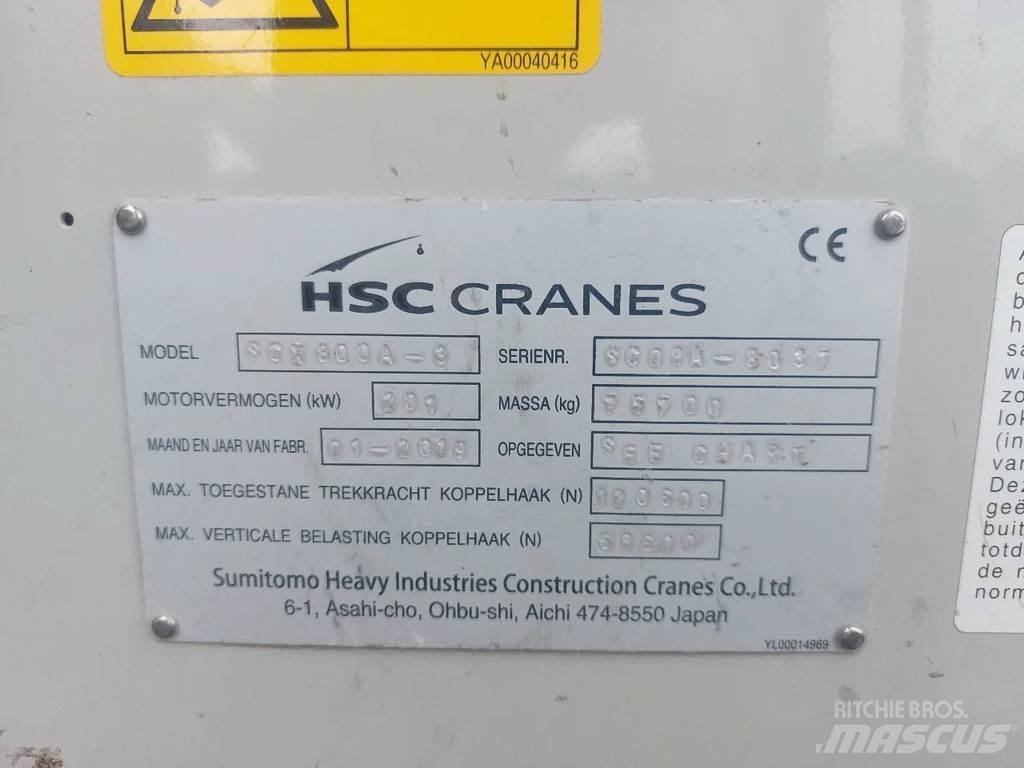 Hitachi SCX 800A-3 Arazi Tipi Vinçler (RT)