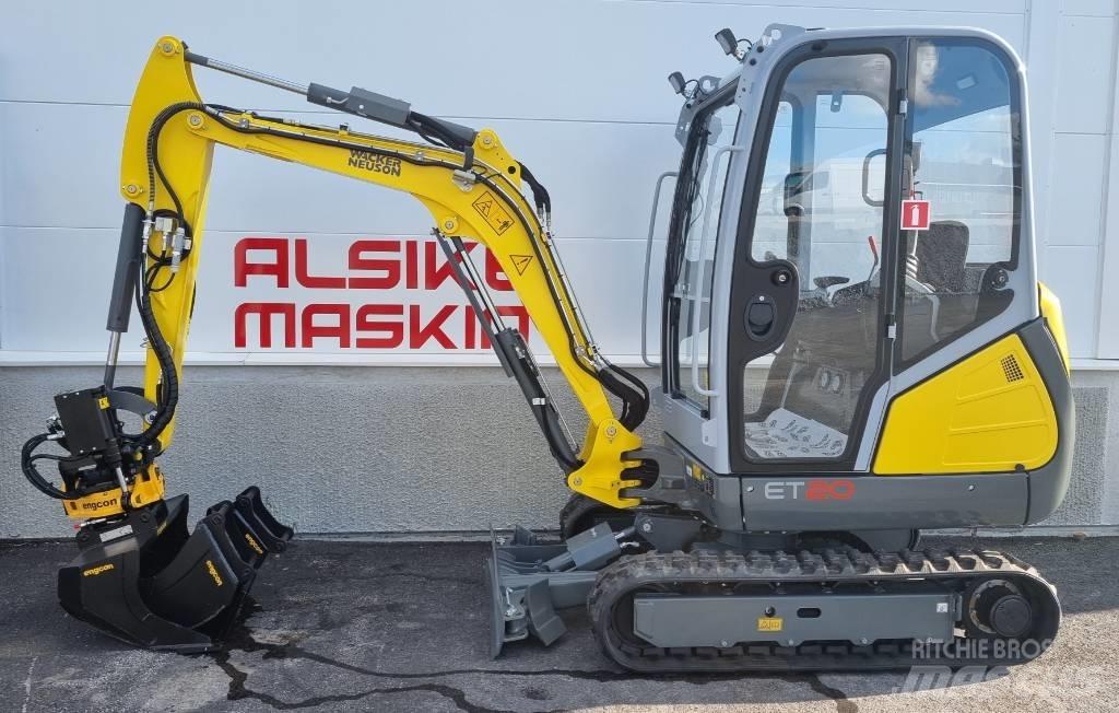 Wacker Neuson ET20 Mini ekskavatörler, 7 tona dek