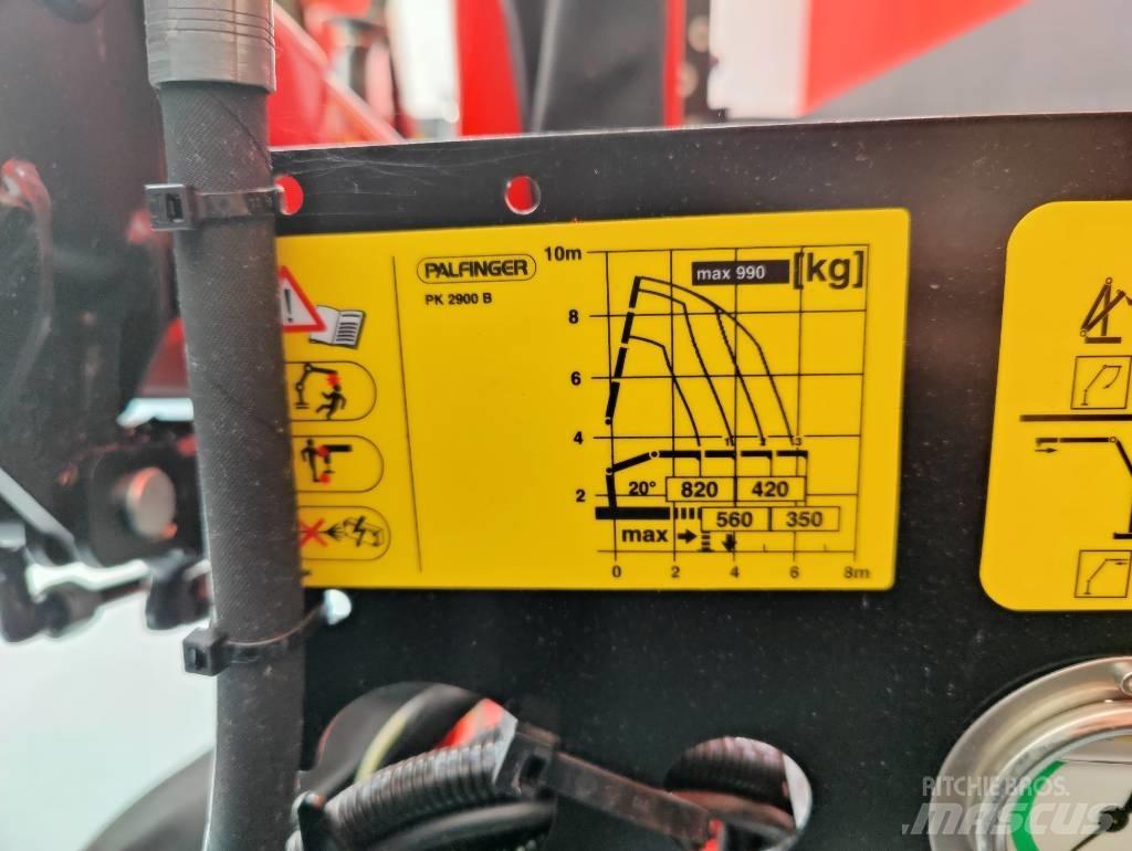 Palfinger PK 2900 Yükleme vinçleri