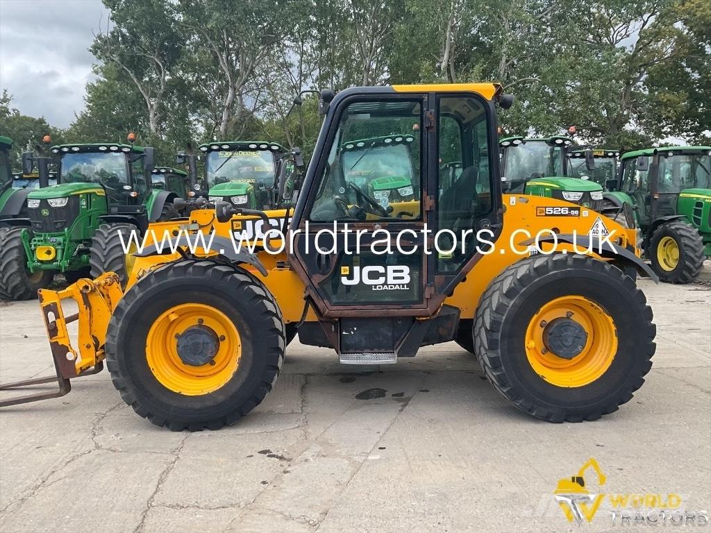 JCB 526-56 Agri Tarimsal teleskopik yükleyiciler
