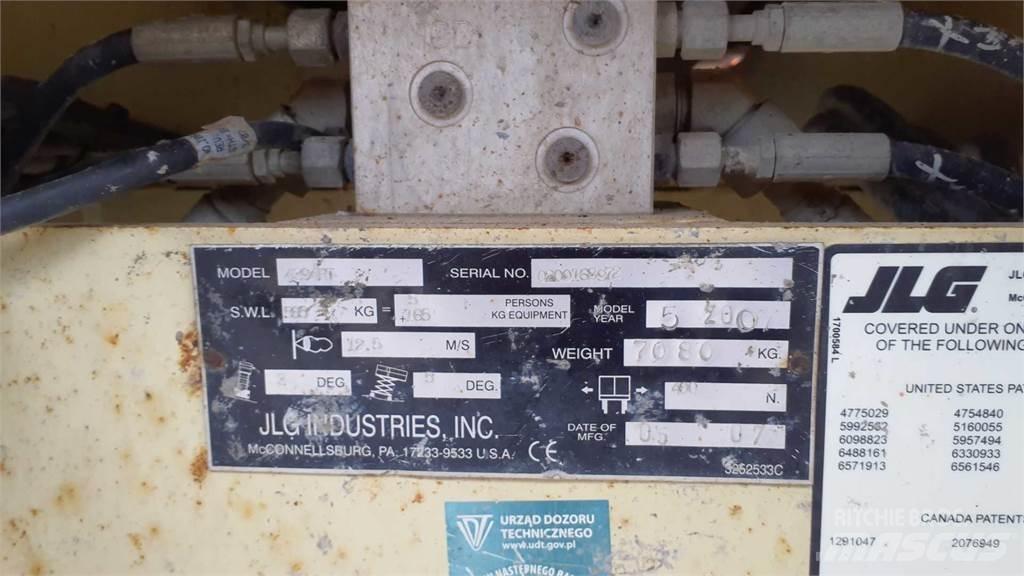 JLG 4394RT Makasli platformlar