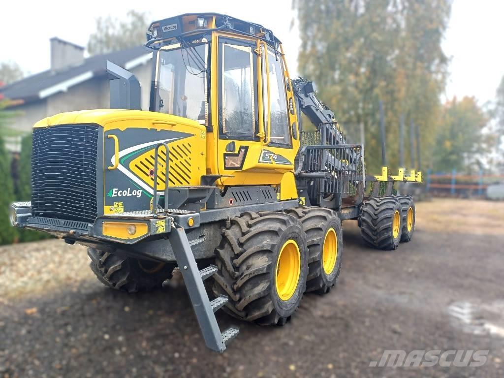 Eco Log 574 E Tomruk yükleyici traktörler
